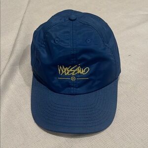Missimo Blue Baseball Cap with Gold Logo
